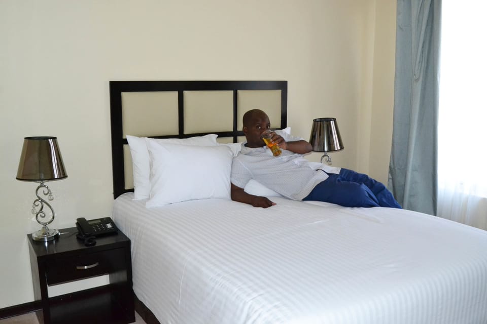 In-room safe, desk, laptop workspace, WiFi (free)