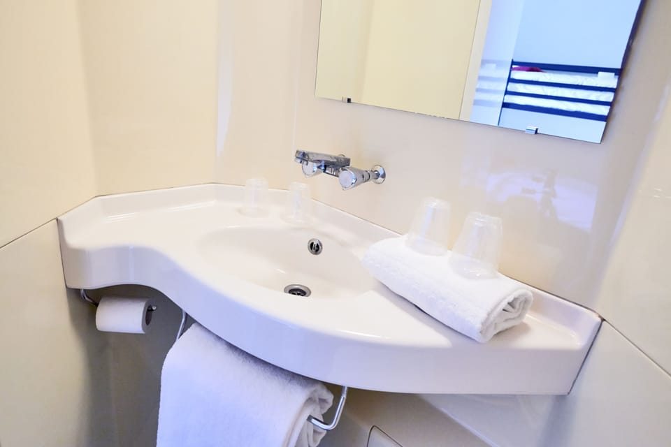 Standard Room, 2 Twin Beds | Bathroom | Shower, eco-friendly toiletries, towels