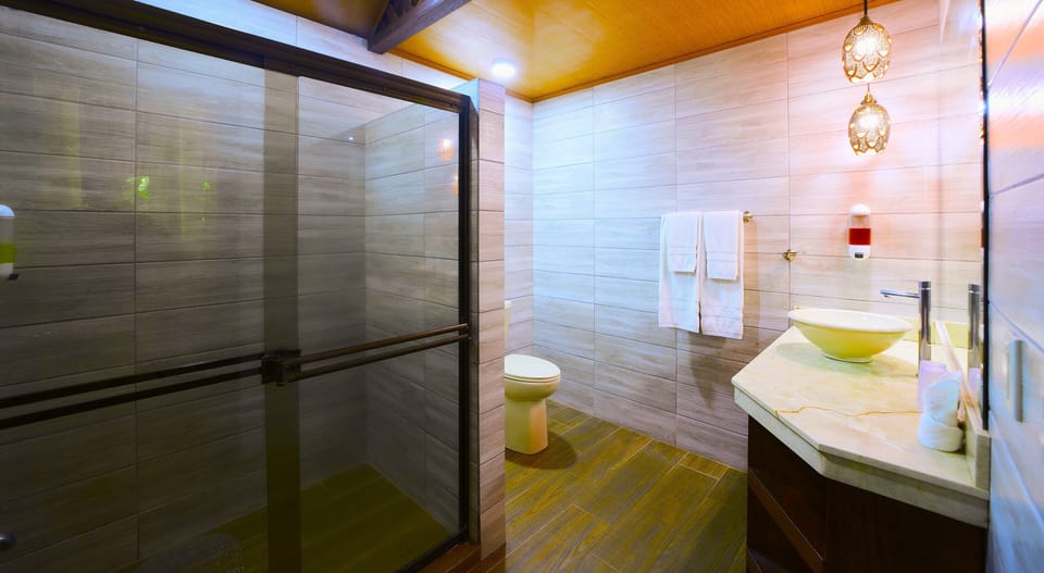 Standard Room | Bathroom | Shower, free toiletries, hair dryer (on request), towels