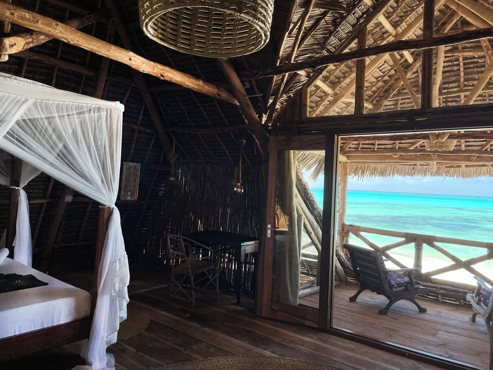 Deluxe Double Room, Ocean View, Beachside | In-room safe, free WiFi, bed sheets