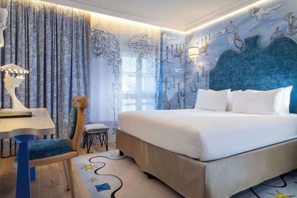 Premium bedding, pillowtop beds, in-room safe, individually decorated