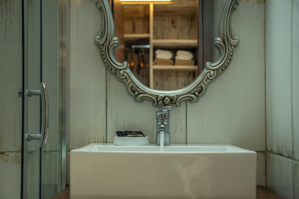 Superior Double or Twin Room | Bathroom | Shower, free toiletries, hair dryer, towels