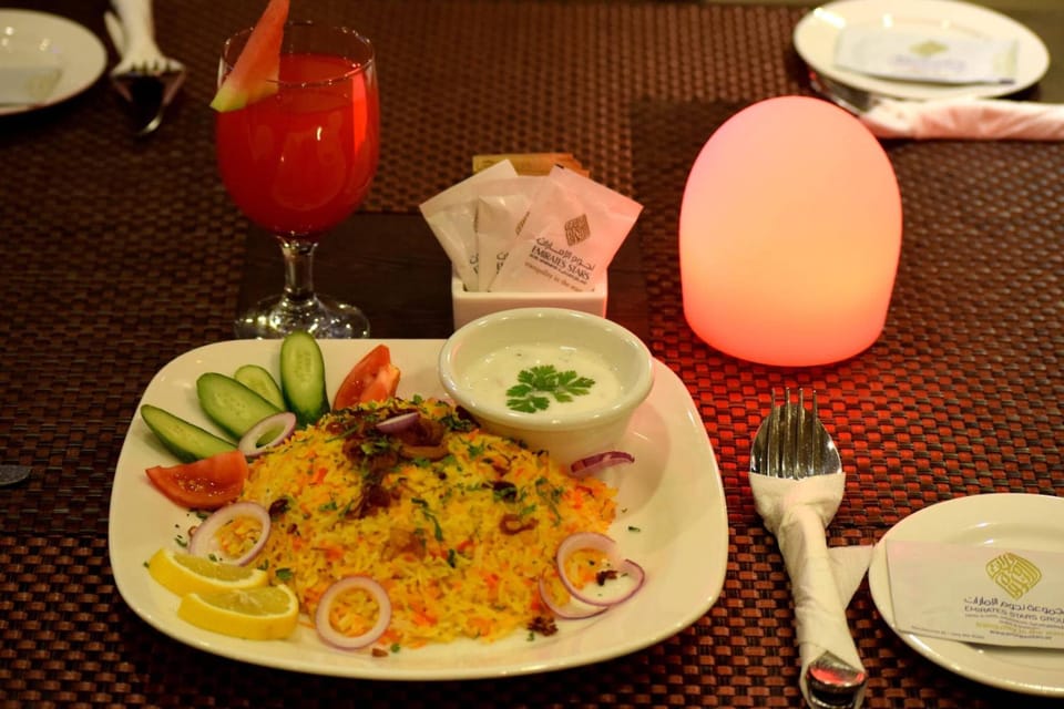 Daily continental breakfast (AED 25 per person)