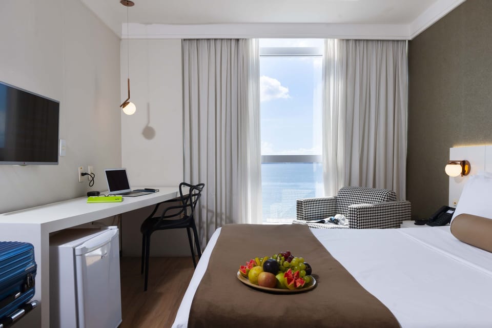 Deluxe Double Room, 1 Double Bed | Minibar, in-room safe, desk, blackout drapes