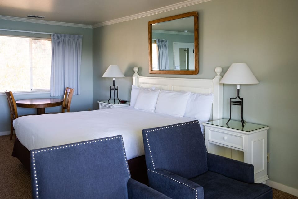 Traditional Room, 1 King Bed, Ocean View (Non-pet friendly) | Iron/ironing board, cribs/infant beds, free WiFi, bed sheets