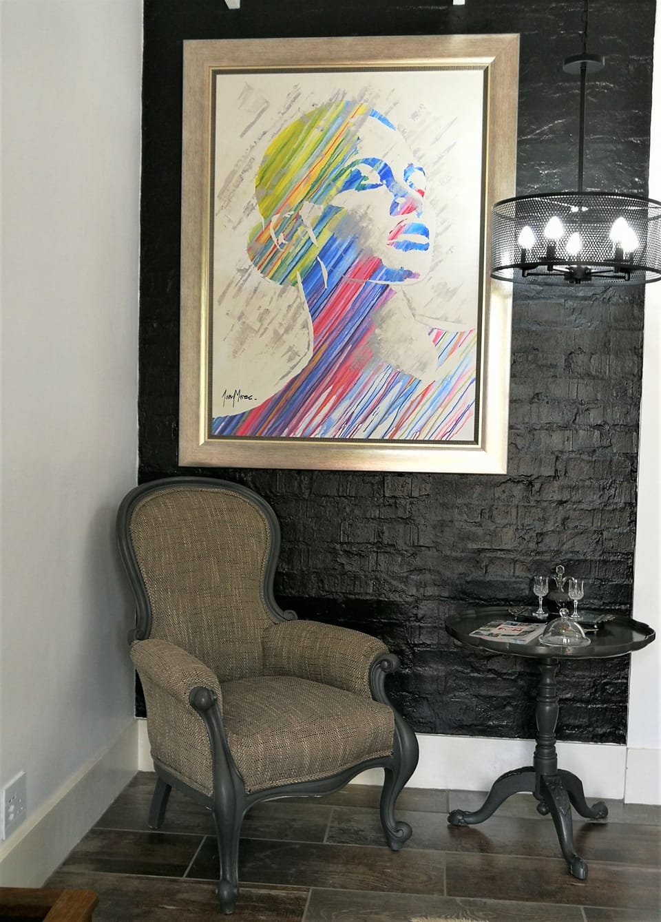 Luxury Suite, 1 Bedroom, Garden View | Living room | Flat-screen TV