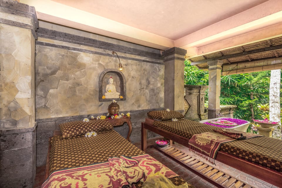 Outdoor treatment areas, deep-tissue massages, manicures and pedicures
