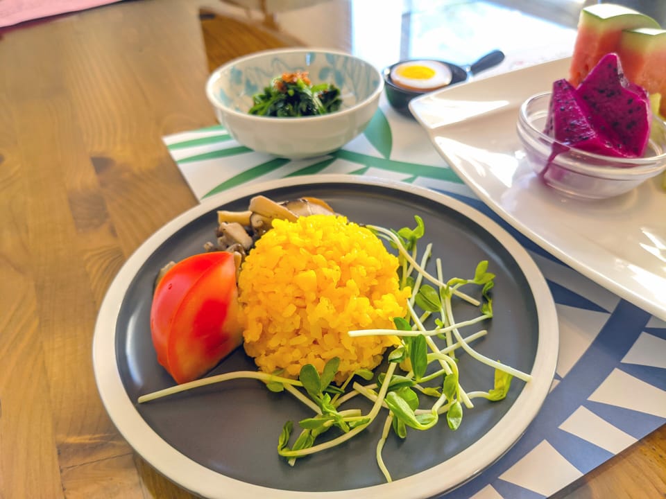 Free daily local cuisine breakfast