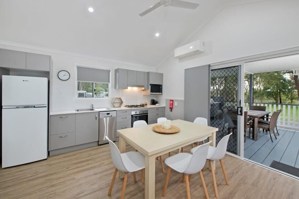 Deluxe Sky Deck Villa (2BR) | Private kitchen | Coffee/tea maker, shared fridge, microwave, stovetop
