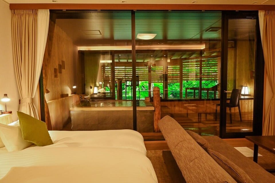 Room 11 Suite with Hot Spring Bath | In-room safe, blackout drapes, iron/ironing board (on request)