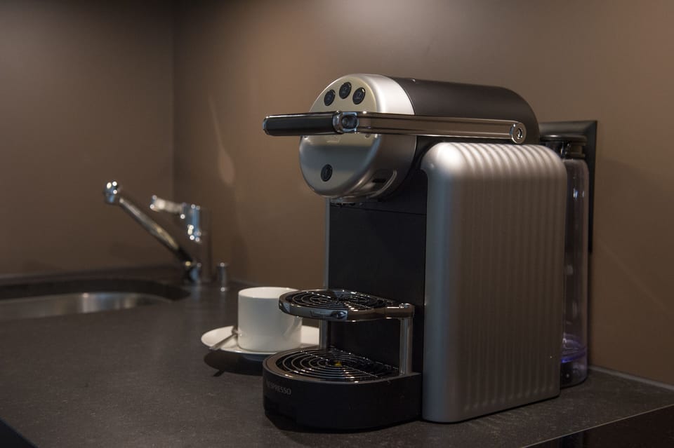 Superior Studio, Accessible, Terrace | Private kitchen | Fridge, electric kettle