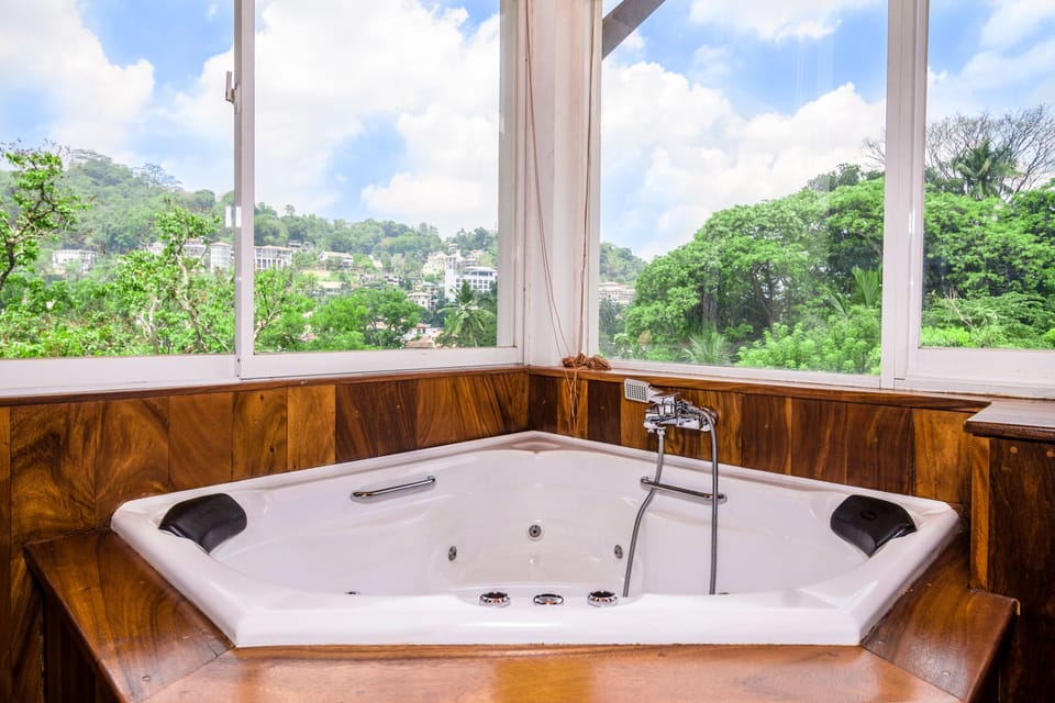 Free toiletries, hair dryer, slippers, bidet