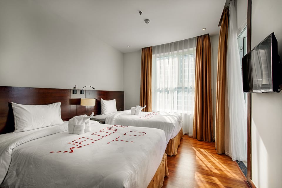 Family Room - Free 01 Vietnamese Pan Bread for Stays 2+ Nights | View from room