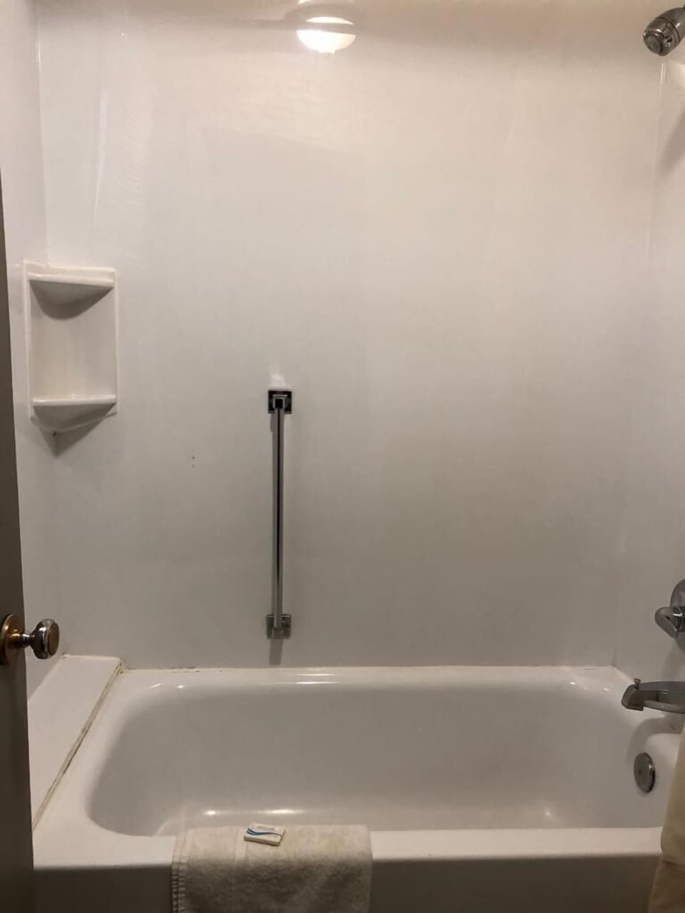 Room, 2 Double Beds | Bathroom | Combined shower/tub, deep soaking tub, free toiletries, towels