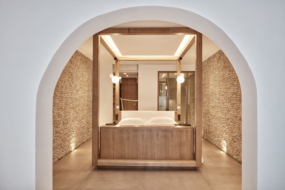 Suite, Private Pool, Sea View (Naia Pool) | Premium bedding, pillowtop beds, minibar, in-room safe