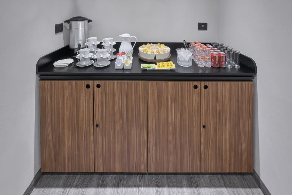 Free daily self-serve breakfast