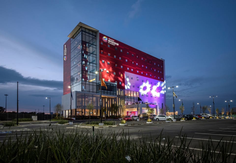 Front of property - evening/night