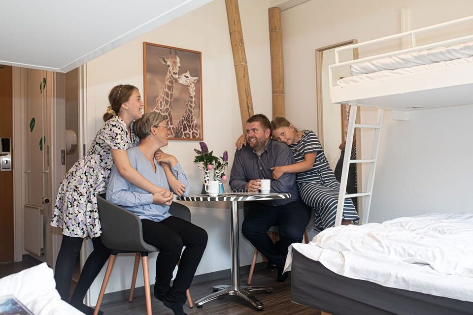 Blackout drapes, iron/ironing board, cribs/infant beds, free WiFi
