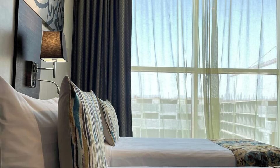 In-room safe, desk, iron/ironing board, free cribs/infant beds