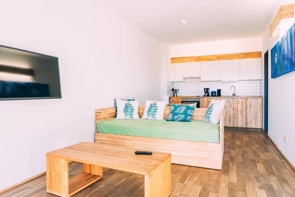 Apartment, 1 Bedroom, Kitchenette, Ground Floor (terrace) | Individually furnished, free WiFi, bed sheets