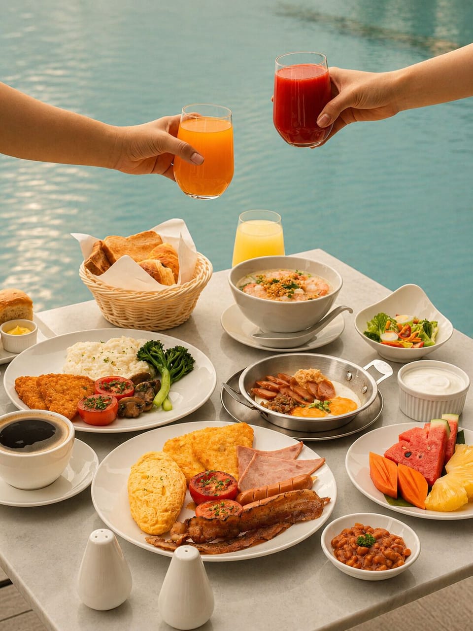 Breakfast area