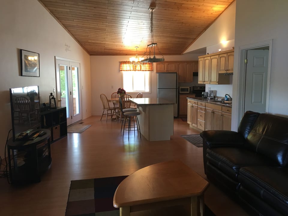 Luxury Penthouse, 1 Bedroom, Lake View (No Pets Allowed) | Living room
