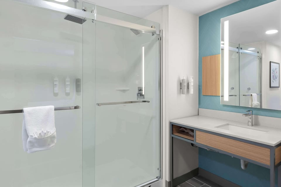 Executive Suite, 1 King Bed, Non Smoking | Bathroom shower