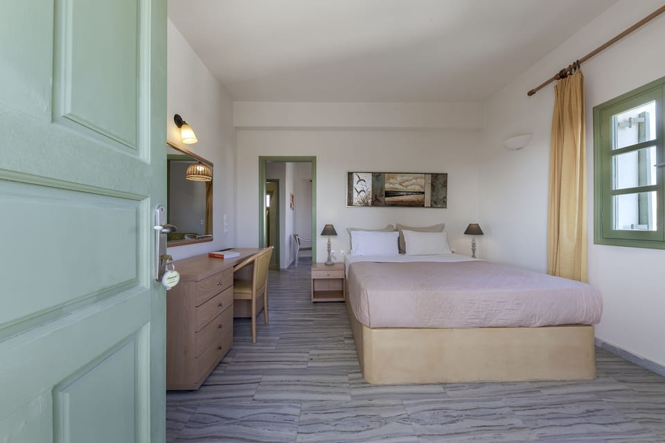 Family Apartment, 1 Bedroom, Garden View | Pillowtop beds, in-room safe, desk, soundproofing