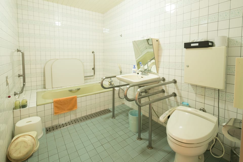 Twin Room | Bathroom | Free toiletries, hair dryer, slippers, electronic bidet