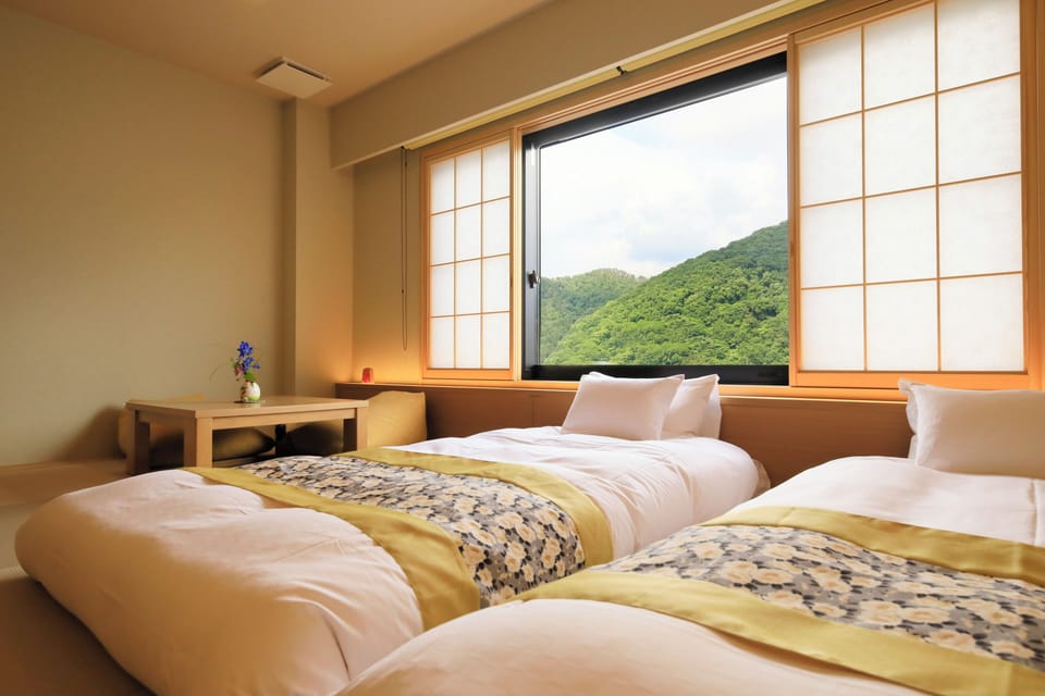 Traditional Room, Non Smoking (Modern Japanese,West Wing) | In-room safe, iron/ironing board (on request), WiFi (free), bed sheets