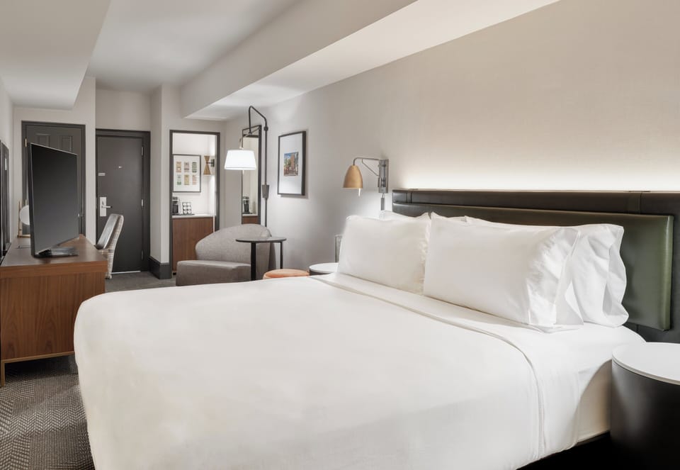 Room, 1 King Bed (Train Car) | In-room safe, desk, laptop workspace, iron/ironing board