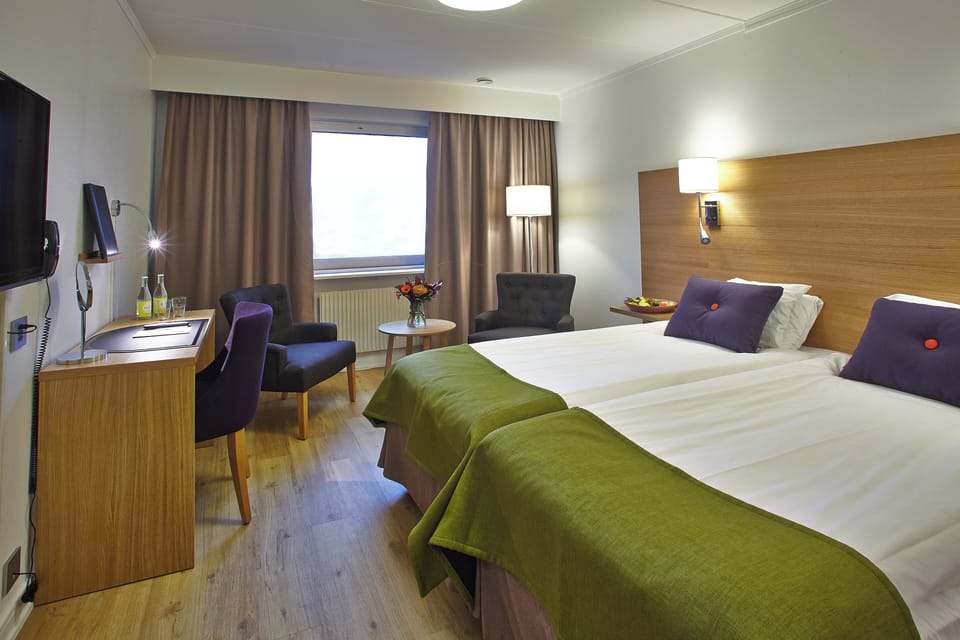 Business Double Room | Desk, blackout drapes, iron/ironing board, free WiFi