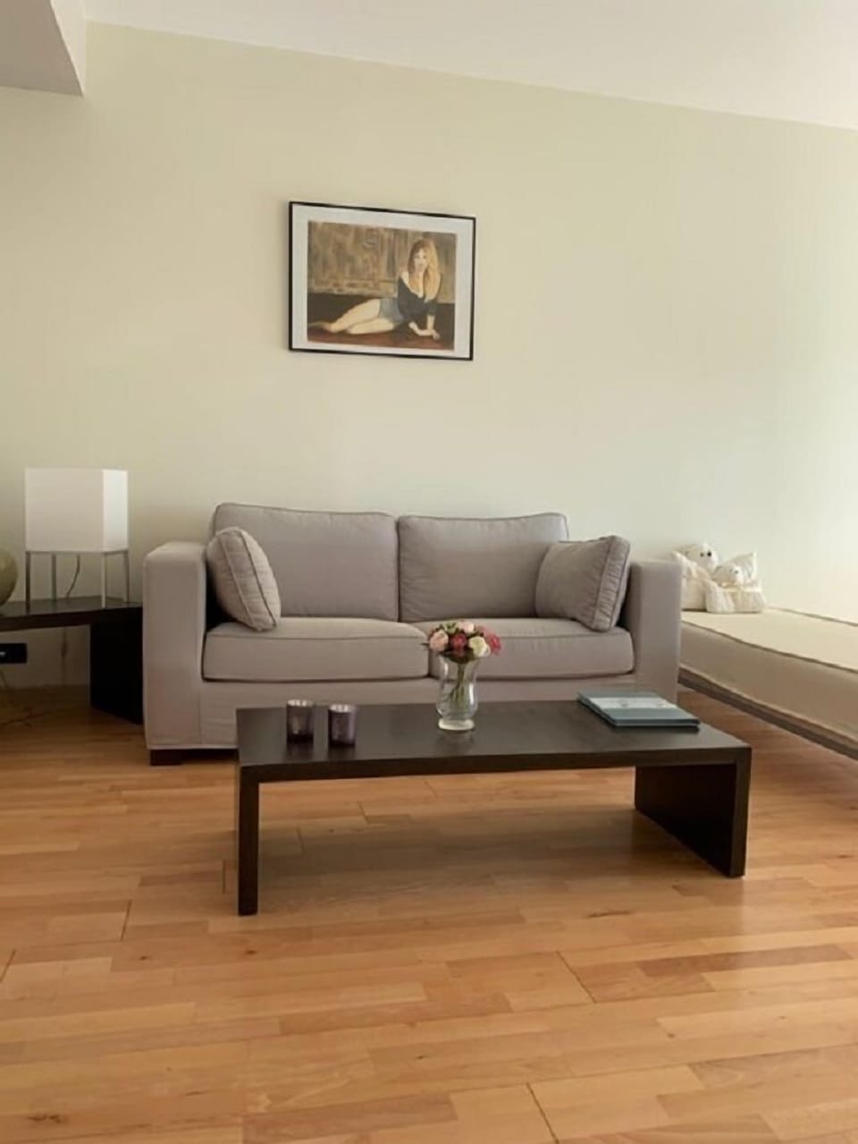Comfort Apartment, 1 Double Bed with Sofa bed, Balcony, Garden View | Living area | Flat-screen TV