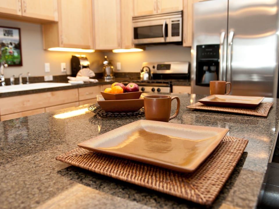 Condo, 2 Bedrooms, Ocean View, Beachfront | Private kitchen | Full-size fridge, microwave, oven, stovetop
