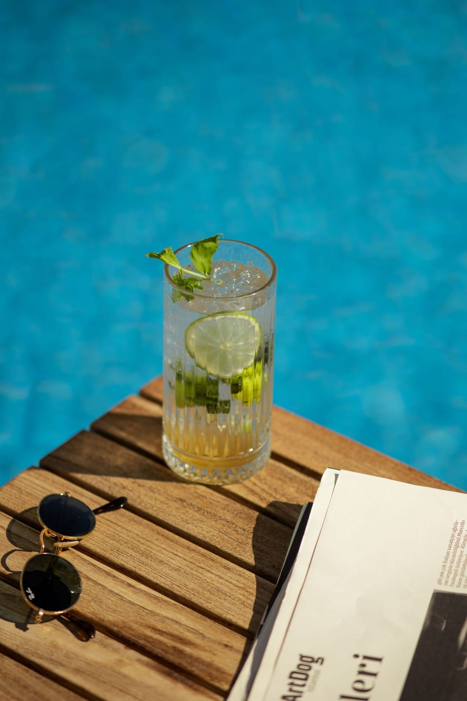 Indoor pool, seasonal outdoor pool, pool umbrellas, sun loungers