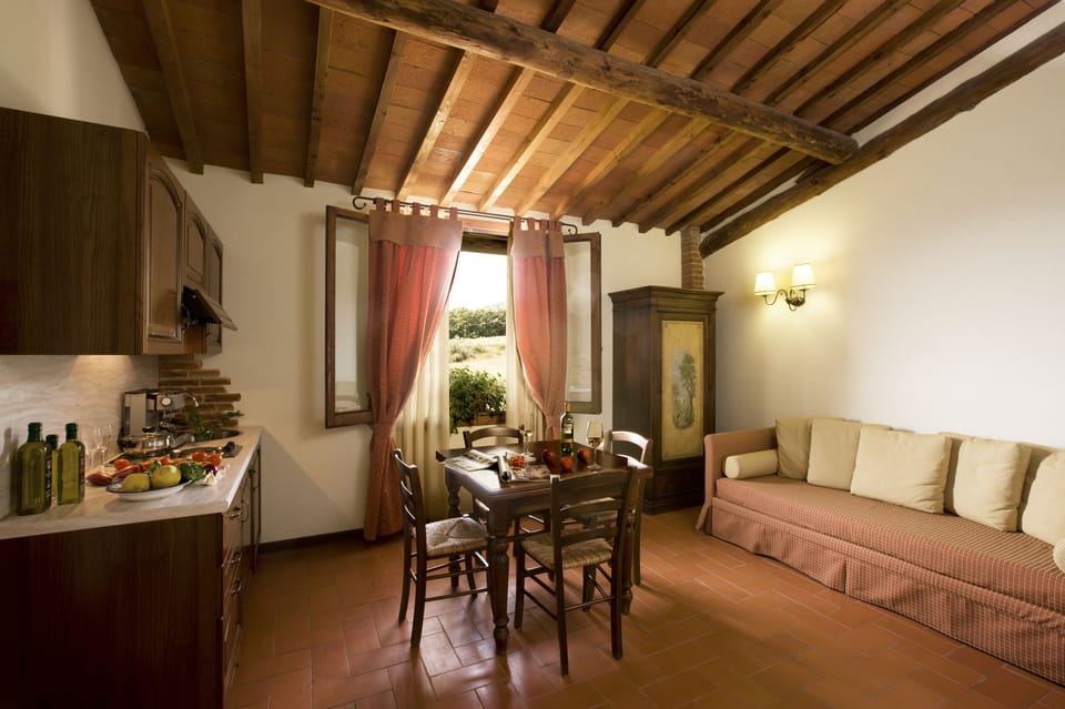 Family Apartment, 1 Bedroom | Living area | LED TV