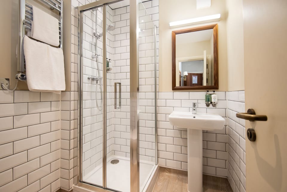 Double or Twin Room | Bathroom | Shower, free toiletries, hair dryer, towels
