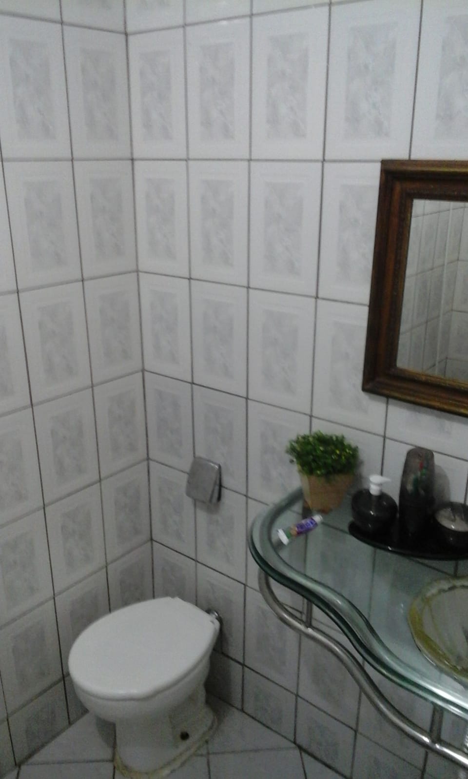Shower, free toiletries, bidet