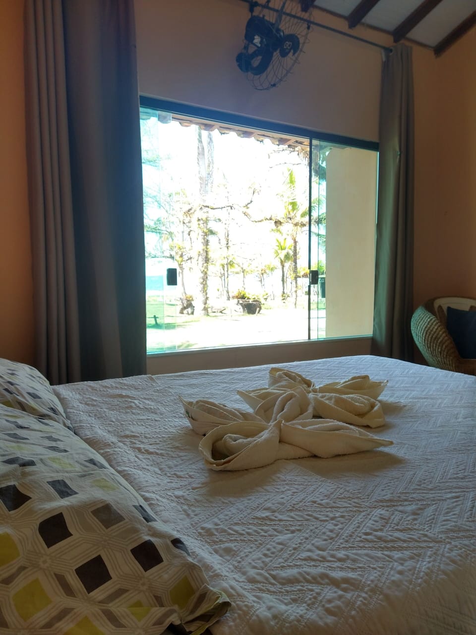 Quarto Casal com banheiro, Vista para o Mar | Free WiFi