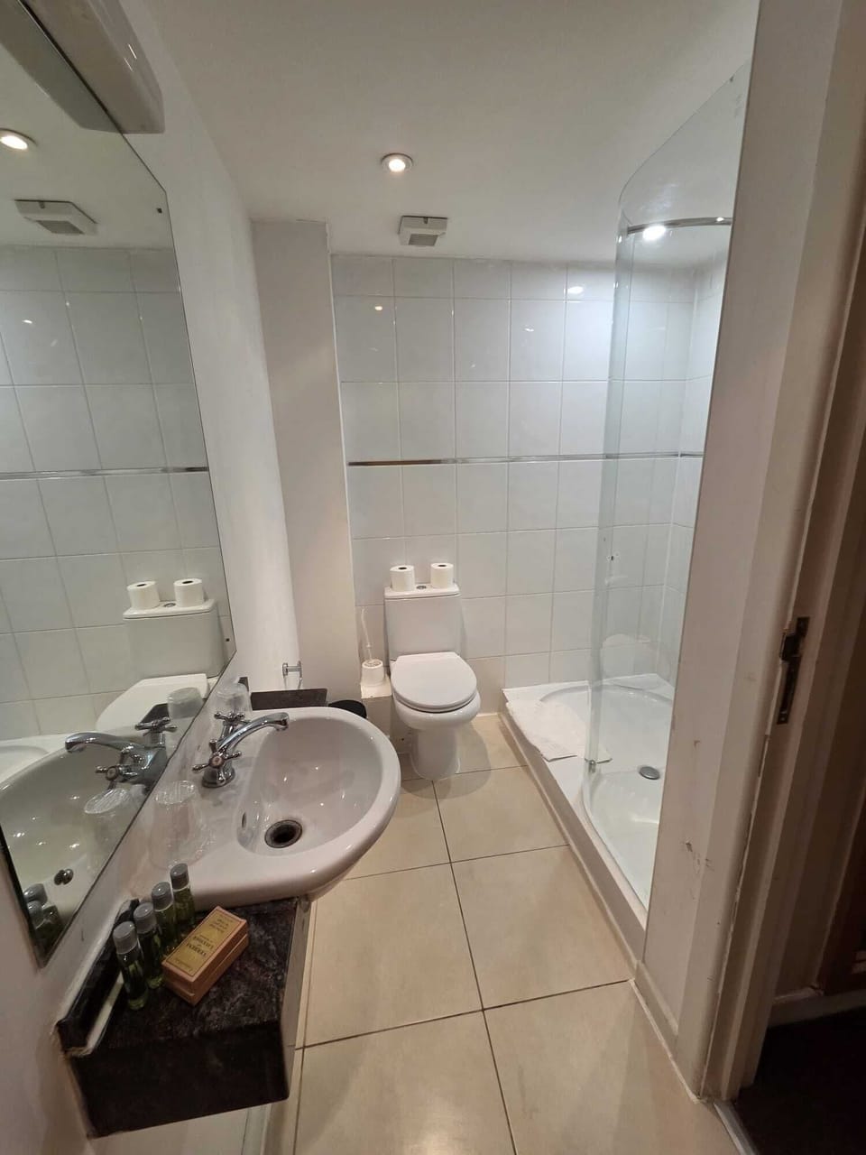 Standard Double Room | Bathroom | Shower, free toiletries, hair dryer, towels