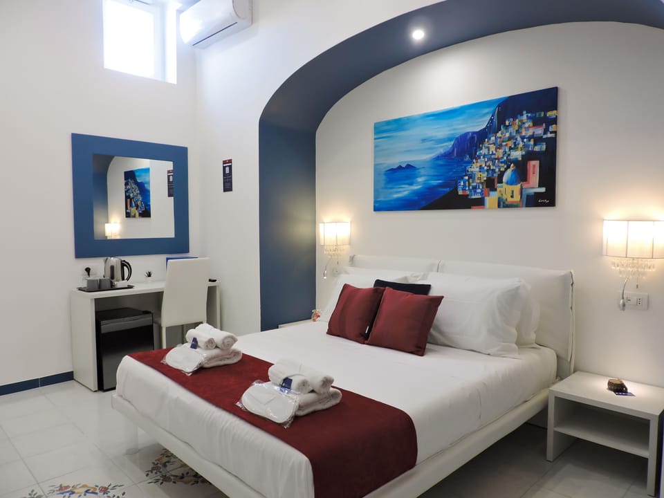 Family Double Room | Down comforters, memory foam beds, minibar, in-room safe