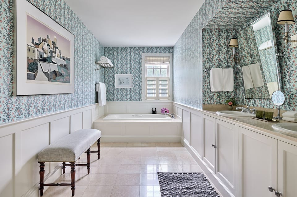 Suite (Mayflower) | Bathroom | Designer toiletries, bathrobes, slippers, towels