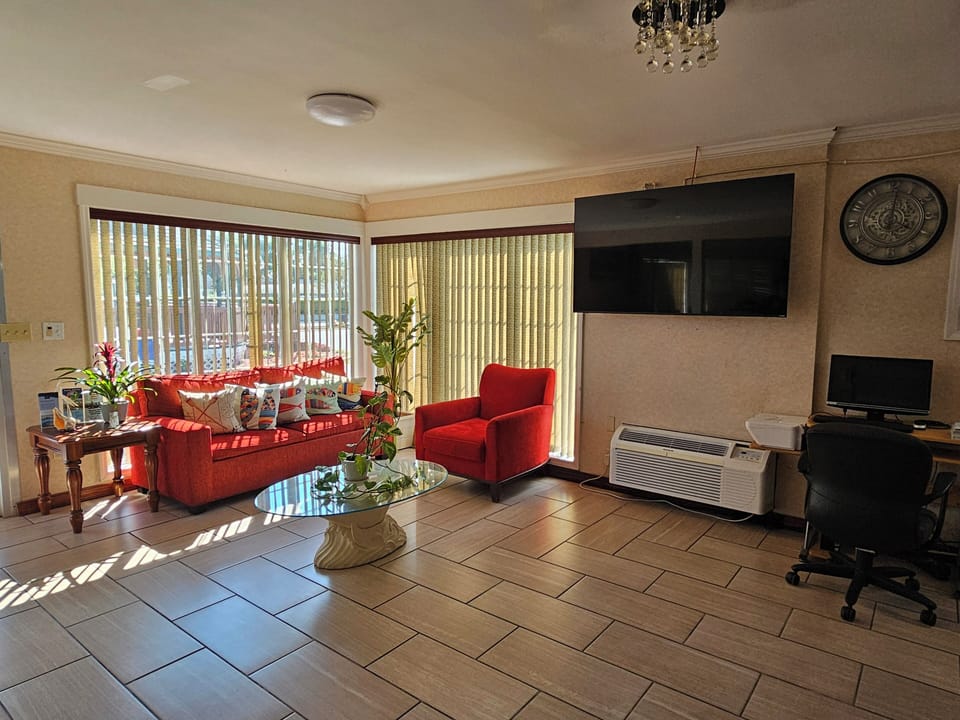 Lobby sitting area