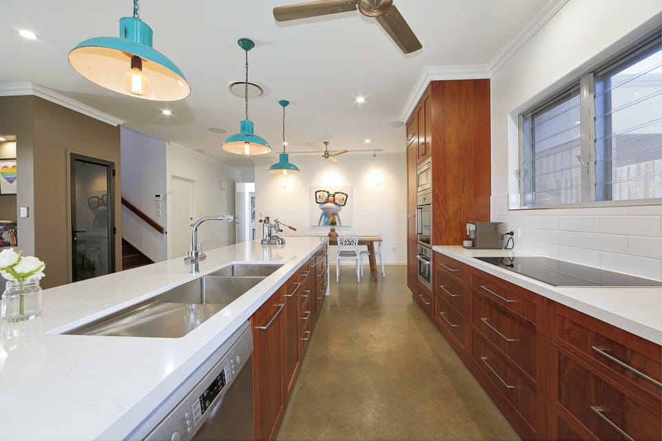Executive Villa | Private kitchen | Espresso maker, coffee/tea maker, fridge, microwave