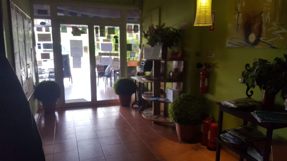 Interior entrance