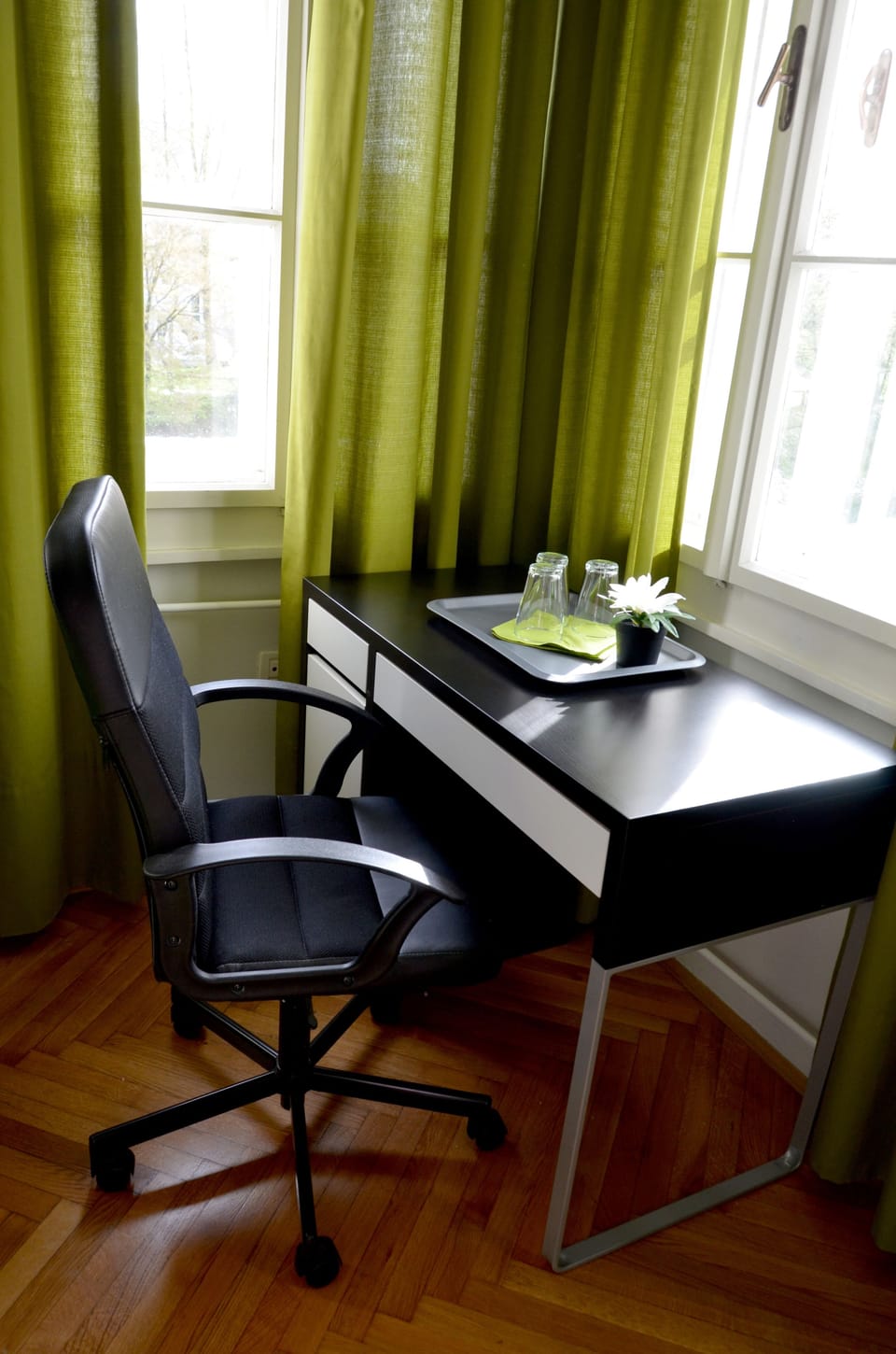 Triple Room, Shared Bathroom, River View | Desk, blackout drapes, free WiFi, bed sheets