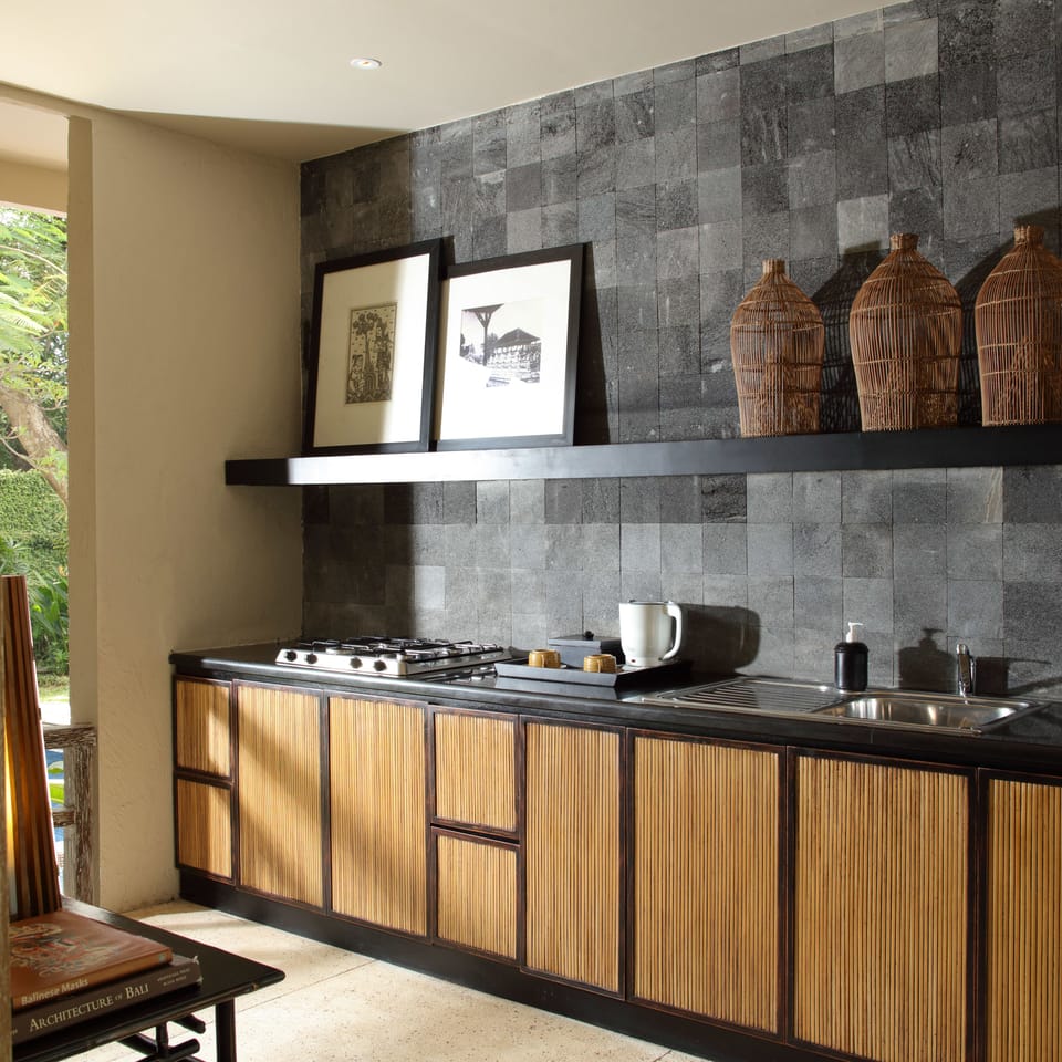 Villa, 1 Bedroom, Private Pool | Private kitchen | Coffee/tea maker, electric kettle
