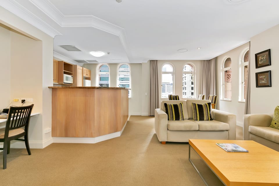 Two Bedroom Apartment Queen/Twin | Pillowtop beds, in-room safe, individually decorated