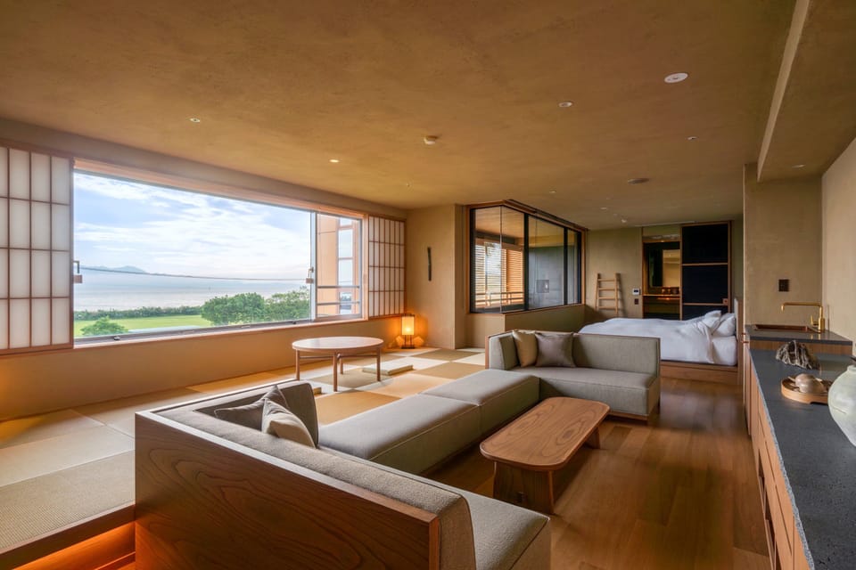 Japanese Style Twin Room, with Open Air Bath | WiFi (free), bed sheets