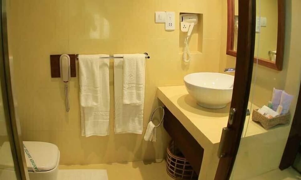 Premium Double or Twin Room, Non Smoking, Lake View | Bathroom sink